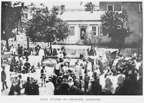 Slave Auction, Cheapside, Lexington