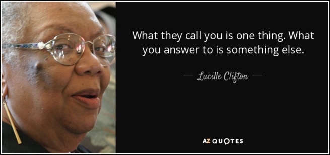 lucille clifton quote